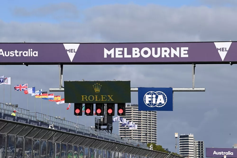 Detalle del circuito de Albert Park en Australia