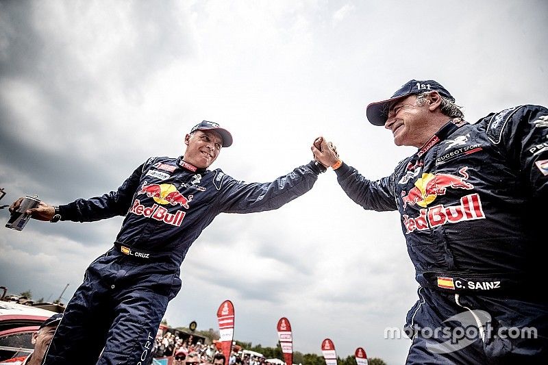 Ganador coches  Carlos Sainz, Lucas Cruz, Peugeot Sport