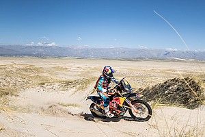 Las motos hicieron un motín pacífico en el Dakar 