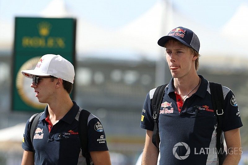 Pierre Gasly, Scuderia Toro Rosso en Brendon Hartley, Scuderia Toro Rosso