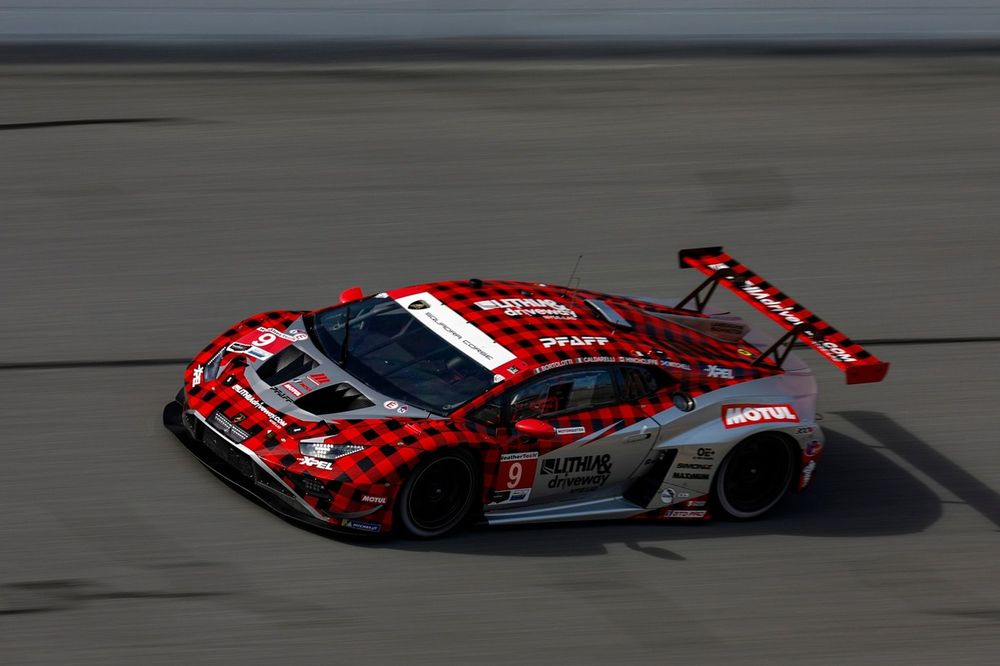 #9 PFAFF Motorsports Lamborghini Huracan GT3 EVO2: Andrea Caldarelli, Sandy Mitchell, Mirko Bortolotti, James Hinchcliffe