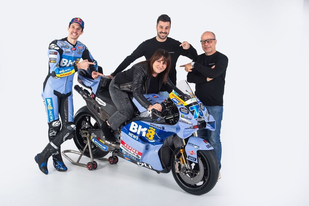 Alex M&aacute;rquez, Gresini Racing, Nadia Padovani, Gresini Racing 