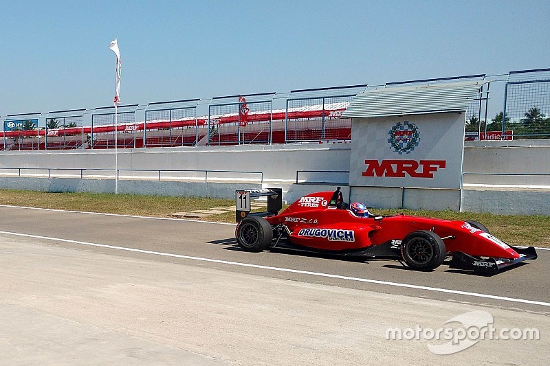 Chennai MRF: Drugovich takes title as van Kalmthout wins Race 1