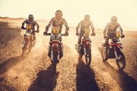 Honda busca un nuevo triunfo en el Dakar con una alineaci&oacute;n experimentada en motos