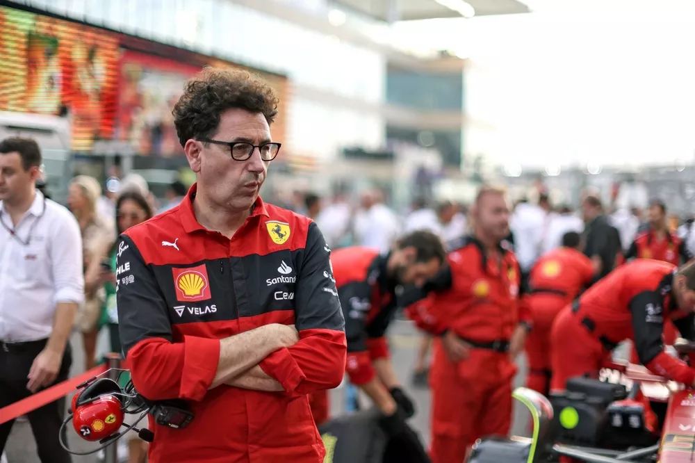 Mattia Binotto, Team Principal, Ferrari