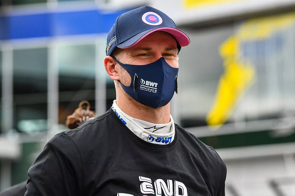 Nico Hulkenberg, Racing Point, sur la grille