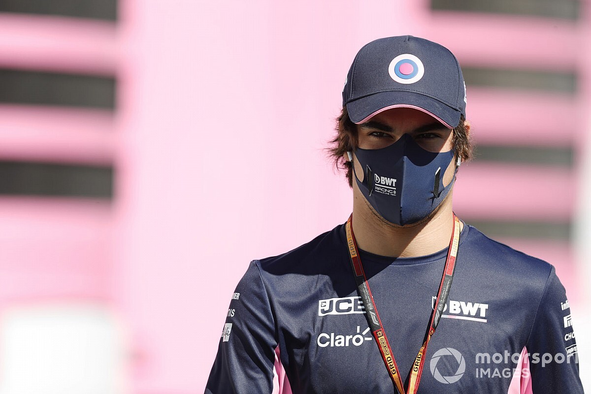 Stuart Stroll Stroll maakt kilometers op Autodromo Enzo en Dino Ferrari