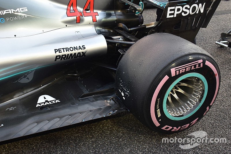 Meesterzet Mercedes voor de Pirelli-bandentest?