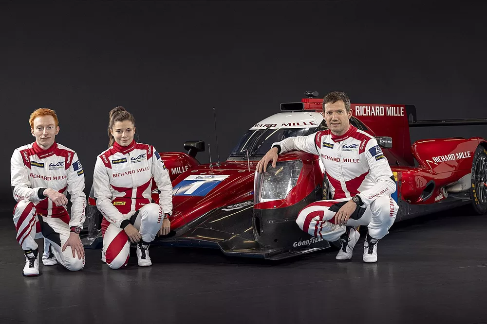 Charles Milesi, S&eacute;bastien Ogier, Lilou Wadoux, Richard Mille Racing Team 