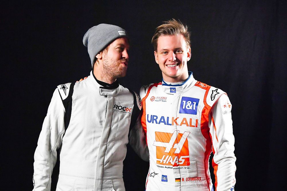 Sebastian Vettel, Mick Schumacher