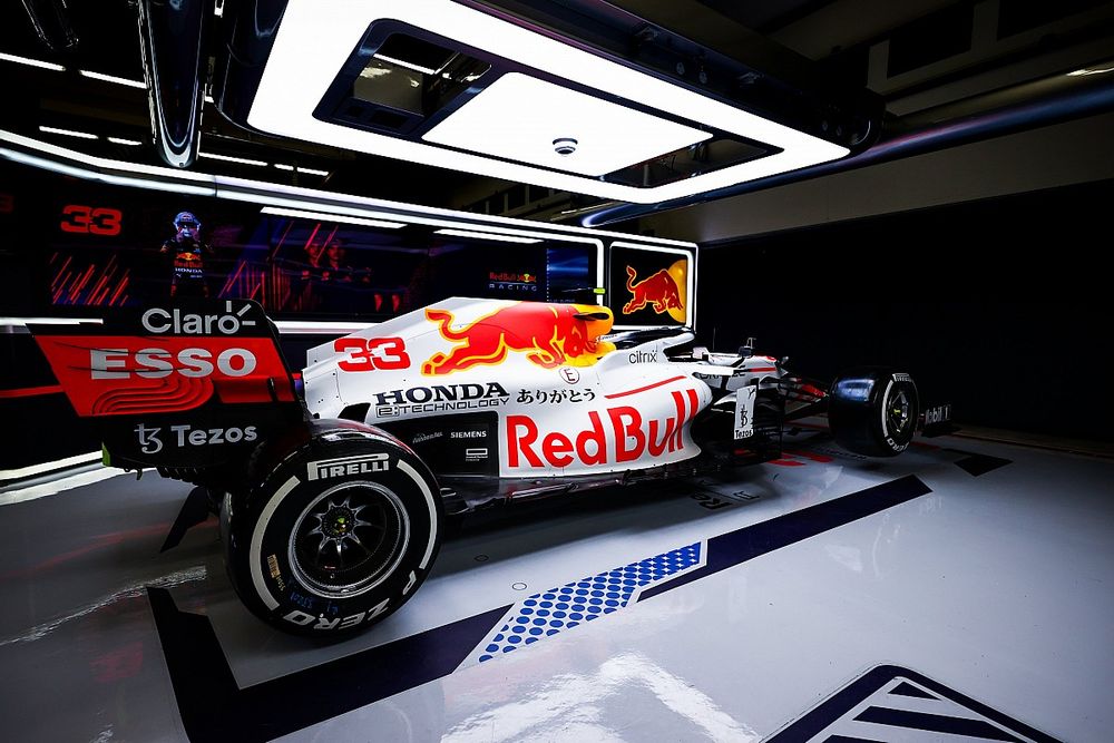 Red Bull Racing RB16B white livery 
