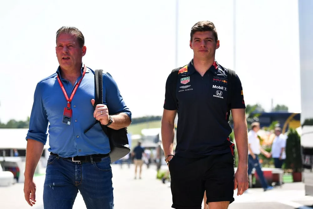 Max Verstappen, Red Bull Racing et Jos Verstappen