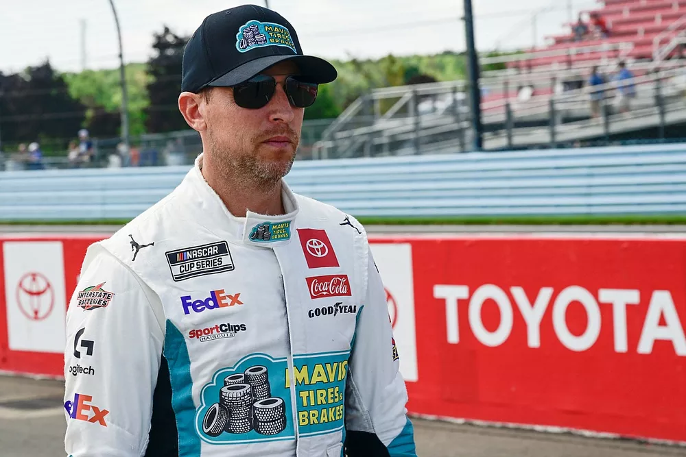 Denny Hamlin, Joe Gibbs Racing, Mavis Tires & Brakes Toyota Camry