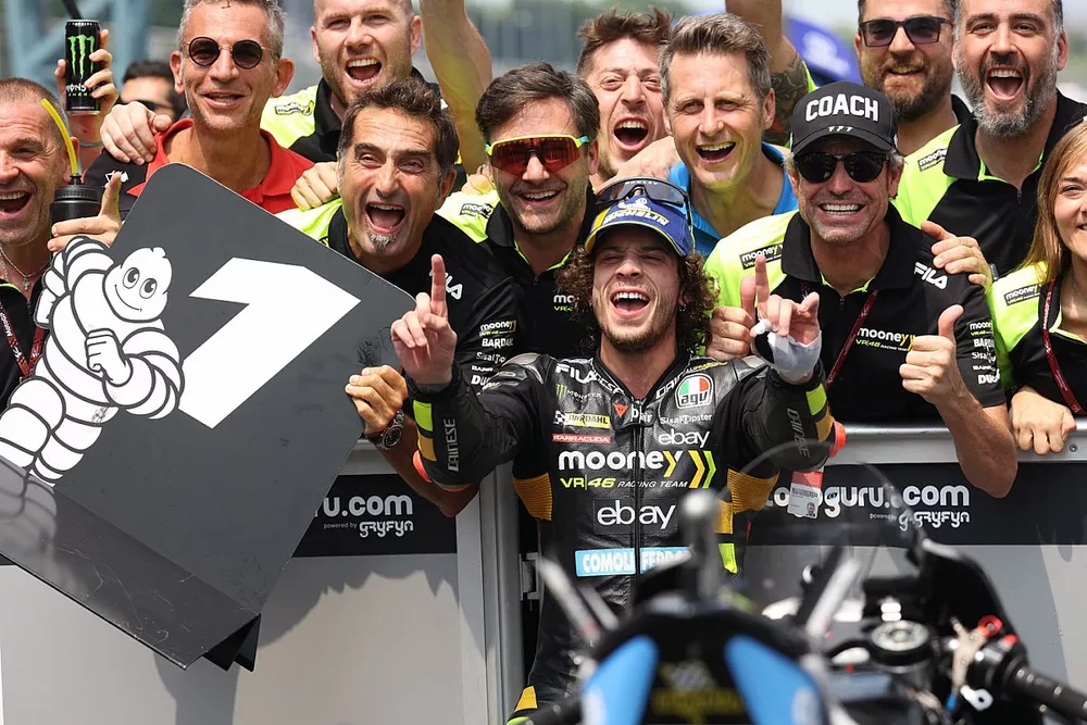 Polesitter Marco Bezzecchi, VR46 Racing Team
