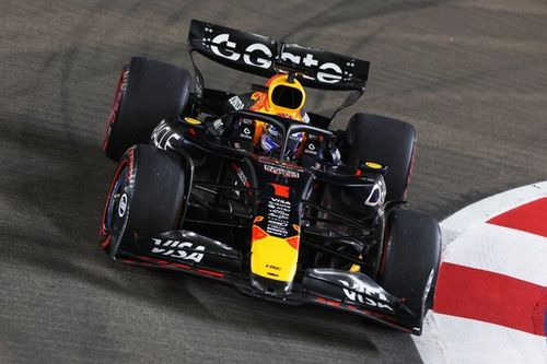 Verstappen "contento" tras el viernes en Singapur, pero: "Necesito más velocidad"