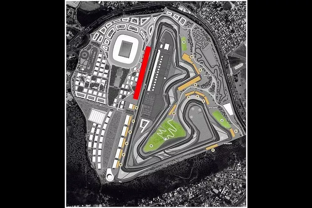 Proposed Rio de Janeiro circuit layout