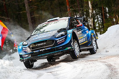 WRC Zweden: Suninen aan de leiding in Zweden, Ogier out