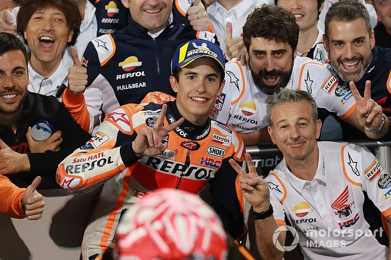 Marquez bersyukur tempo balapan lambat