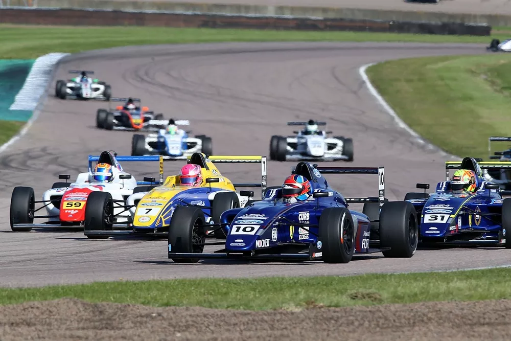 Colton Herta Lando Norris MSA Formula Rockingham 2015 JEP