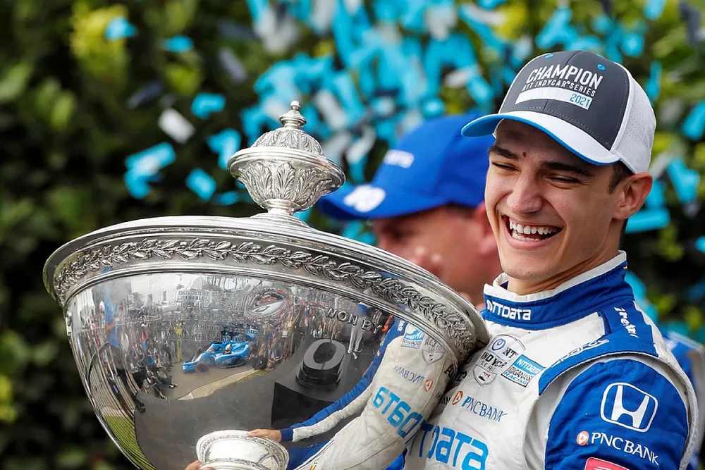 Champion Alex Palou, Chip Ganassi Racing Honda