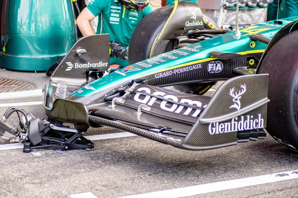 Aston Martin AMR25 technical detail