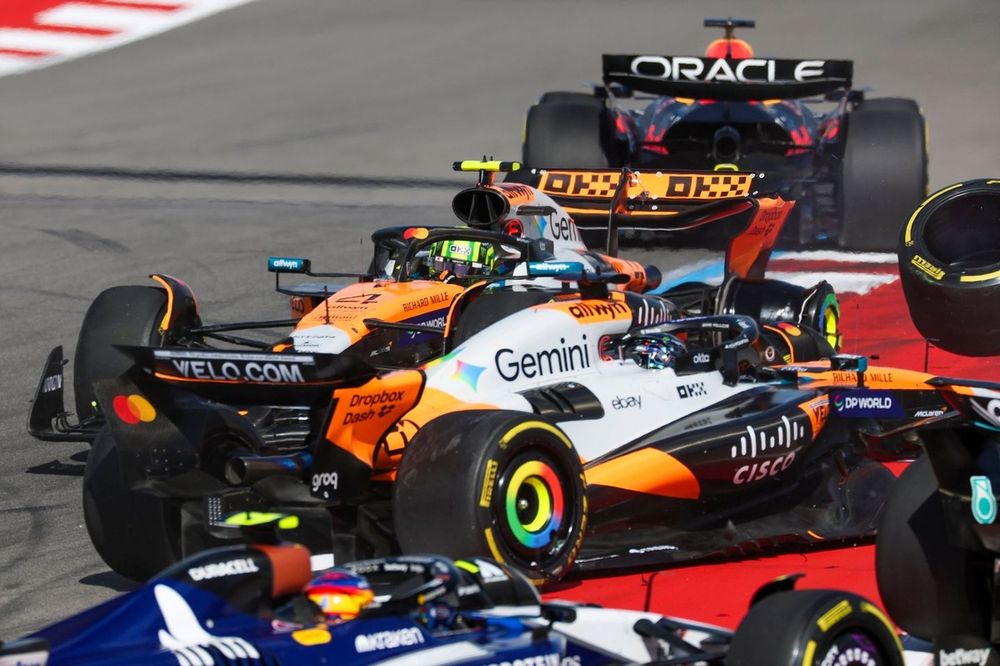 マクラーレン、オースティンF1スプリントでのクラッシュをレビューへ - ただし即時ではない