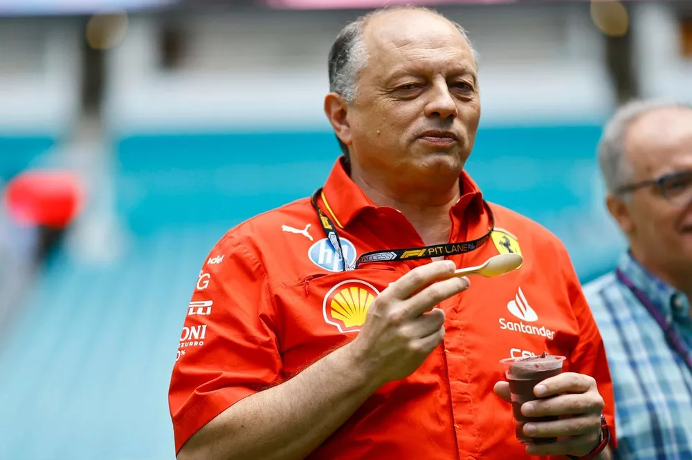 Frederic Vasseur, Team Principal and General Manager, Scuderia Ferrari 