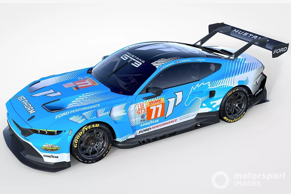 Proton Competition, Ford Mustang GT3, livery 2024