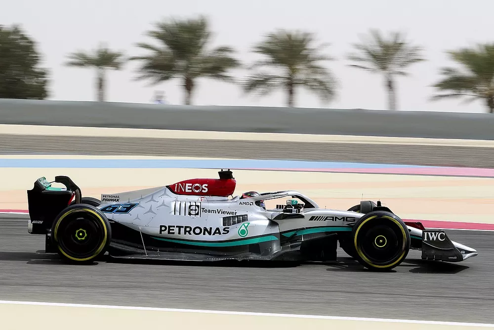 George Russell, Mercedes W13


