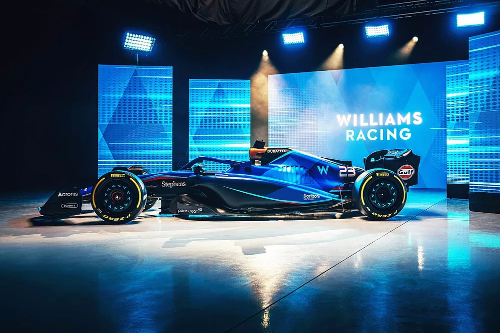 Williams FW45 livery