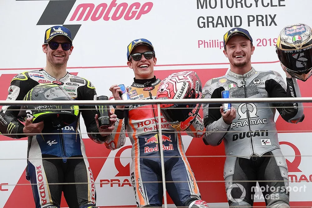 Marc Marquez, Repsol Honda Team, Cal Crutchlow, Team LCR Honda, Jack Miller, Pramac Racing