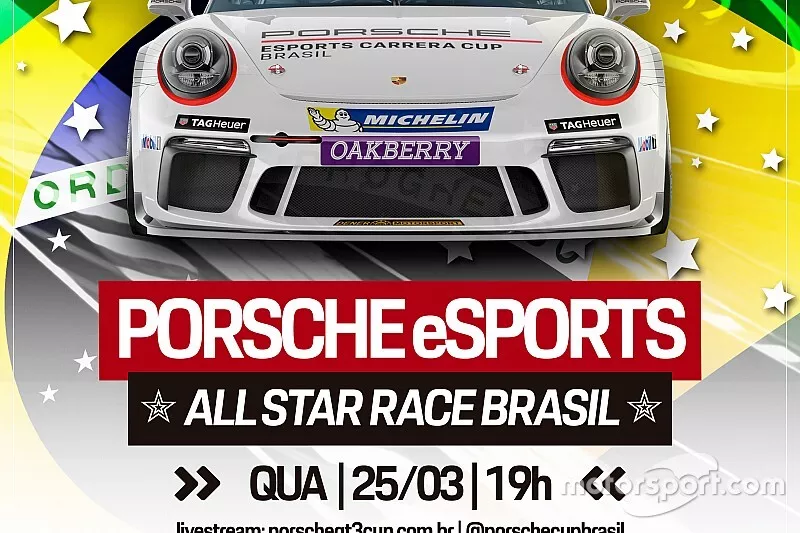 Poster da Corrida das Estrelas da Porsche