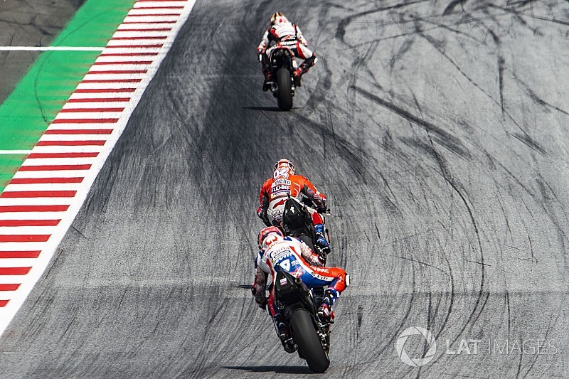 Положение в зачете MotoGP после Гран При Австрии