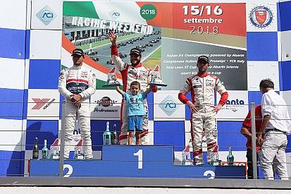 Andrea Gagliardini centra il primo successo in Gara 2 a Vallelunga