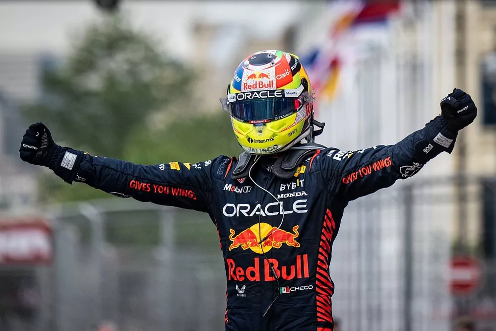 Sergio Perez, Red Bull Racing, vainqueur