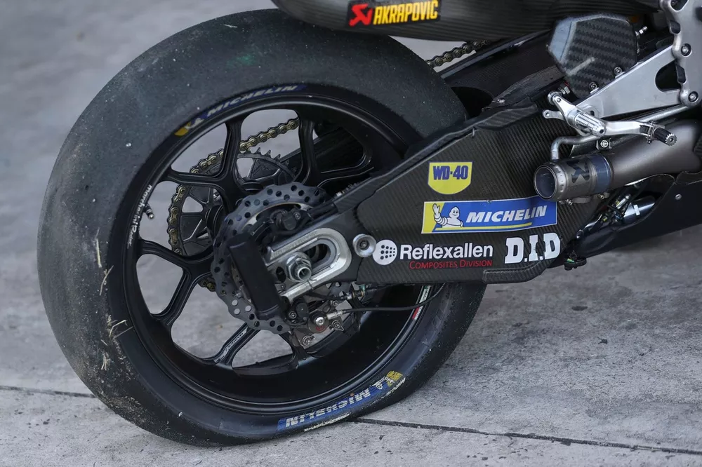 Marc Marquez, Ducati Team tyre detail
