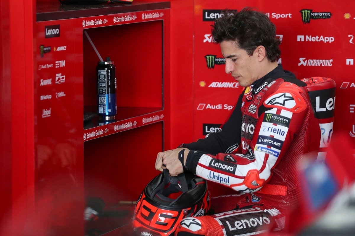 MotoGP | Inside Ducati mostra la reazione alla penalità di Marquez nella Sprint