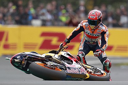 Statistik: Marc Marquez in MotoGP-Saison 2017 bereits 20 Mal gestürzt