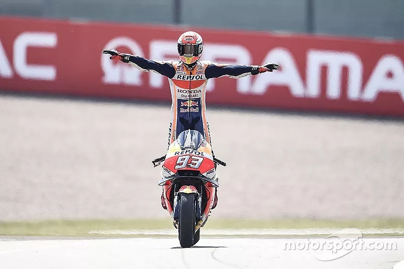 Le vainqueur Marc Marquez, Repsol Honda Team