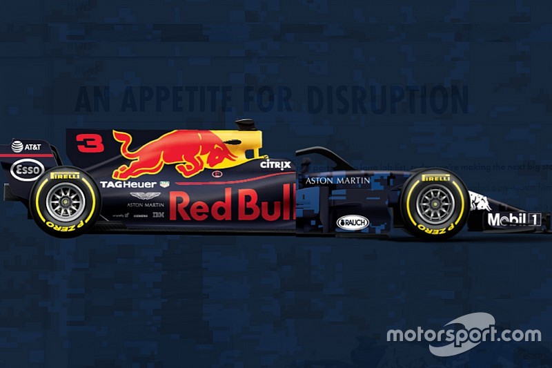 Comparativa entre el Red Bull 2018 vs 2017