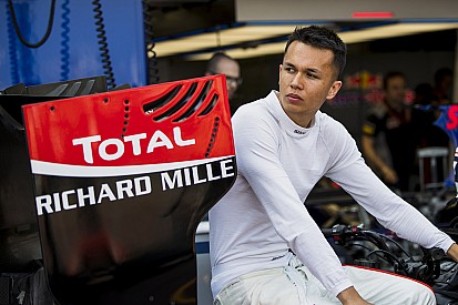 Albon explains extent of cycling crash injuries
