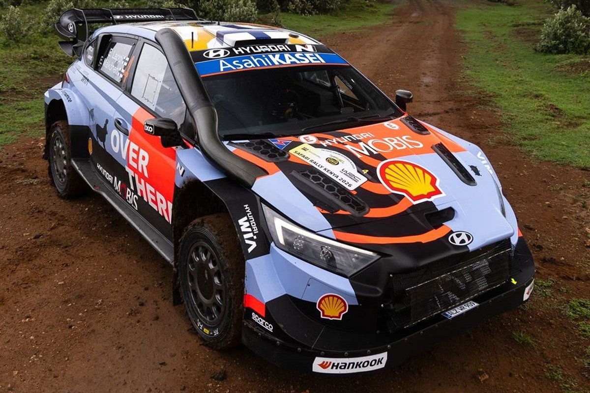 Hyundai presenta una decoración especial para el Rally Safari del WRC