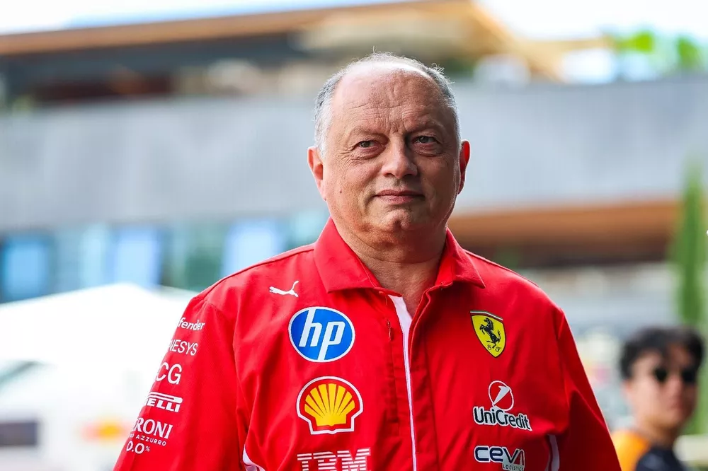 Frederic Vasseur, teambaas Scuderia Ferrari 