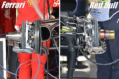 Технічний брифінг: порівняння налаштувань гальм в Ferrari та Red Bull