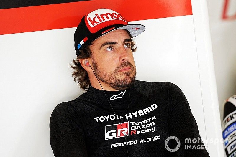 #8 Toyota Gazoo Racing Toyota TS050: Fernando Alonso 