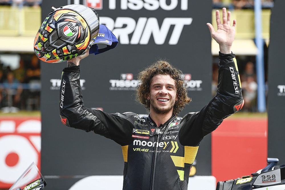 Ganador carrera Sprint Marco Bezzecchi, VR46 Racing Team