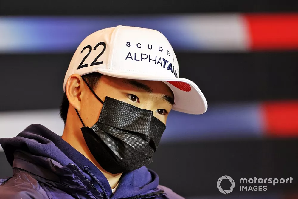 Yuki Tsunoda, AlphaTauri in the Press Conference