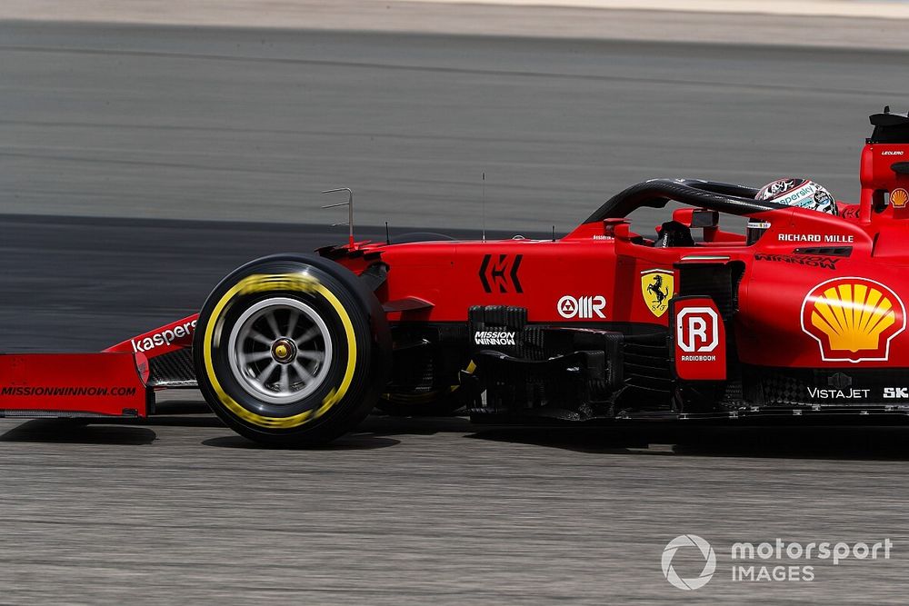 Leclerc: 2021 Ferrari showing 