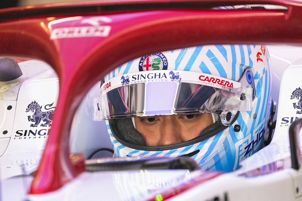 Guanyu Zhou, Alfa Romeo Racing C41 