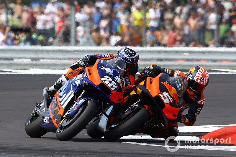 Johann Zarco, Red Bull KTM Factory Racing y Oliveira